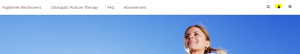 thumb login menu sticky